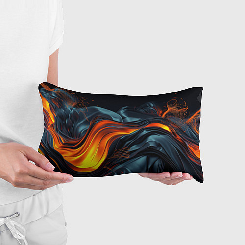 Подушка-антистресс Волнистая темная материя / 3D-принт – фото 3