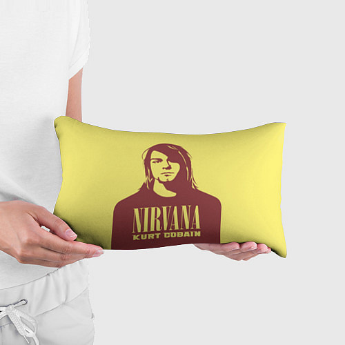 Подушка-антистресс Kurt Cobain Nirvana / 3D-принт – фото 3