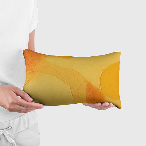 Подушка-антистресс Желтая краска / 3D-принт – фото 3