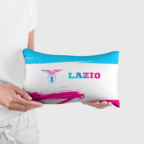 Подушка-антистресс Lazio neon gradient style по-горизонтали / 3D-принт – фото 3