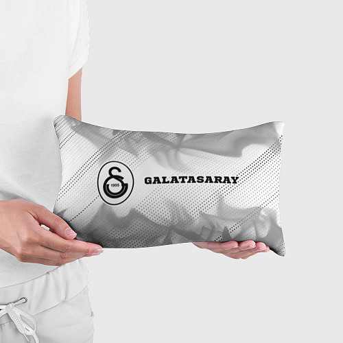 Подушка-антистресс Galatasaray sport на светлом фоне по-горизонтали / 3D-принт – фото 3