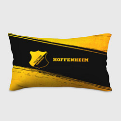 Подушка-антистресс Hoffenheim - gold gradient по-горизонтали, цвет: 3D-принт