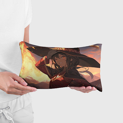 Подушка-антистресс Konosuba Мэгумин cute / 3D-принт – фото 3