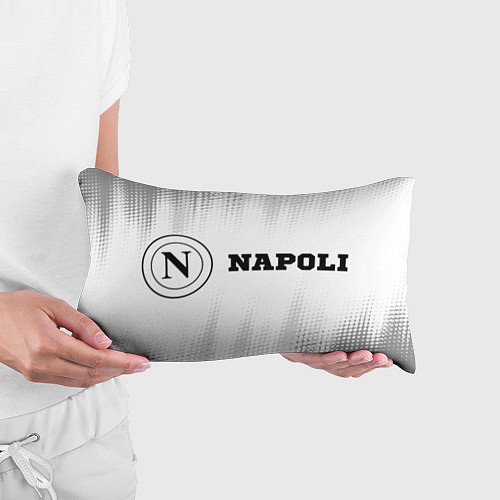 Подушка-антистресс Napoli sport на светлом фоне по-горизонтали / 3D-принт – фото 3