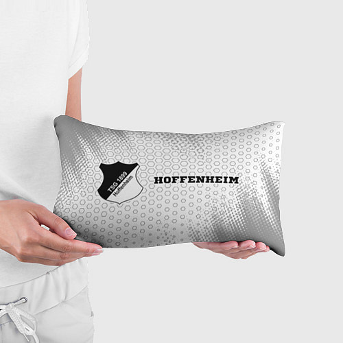 Подушка-антистресс Hoffenheim sport на светлом фоне по-горизонтали / 3D-принт – фото 3