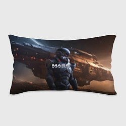 Подушка-антистресс Mass Effect game space, цвет: 3D-принт
