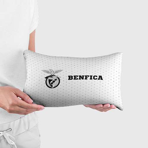Подушка-антистресс Benfica sport на светлом фоне по-горизонтали / 3D-принт – фото 3