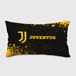 Подушка-антистресс Juventus - gold gradient по-горизонтали, цвет: 3D-принт