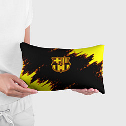 Подушка-антистресс Barcelona огненные краски лого, цвет: 3D-принт — фото 2