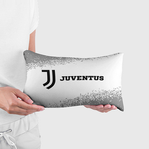 Подушка-антистресс Juventus sport на светлом фоне по-горизонтали / 3D-принт – фото 3