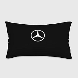 Подушка-антистресс Mercedes benz logo white, цвет: 3D-принт