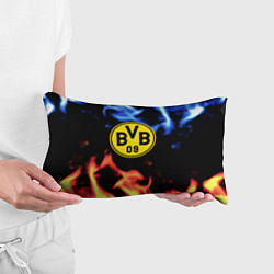 Подушка-антистресс Borussia fire storm steel, цвет: 3D-принт — фото 2