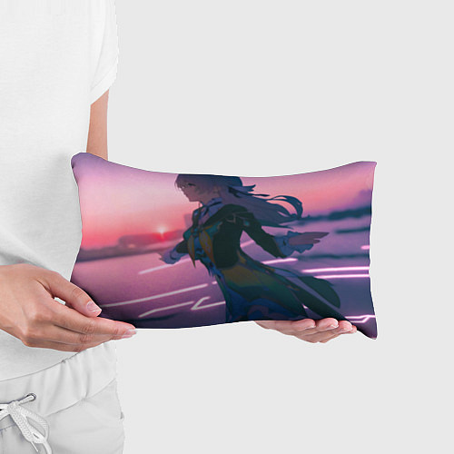 Подушка-антистресс Honkai Star Rail Firefly smile / 3D-принт – фото 3