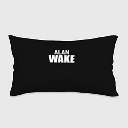 Подушка-антистресс Alan Wake white logo, цвет: 3D-принт