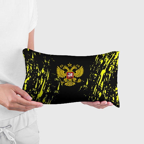 Подушка-антистресс Borussia жёлтые краски / 3D-принт – фото 3