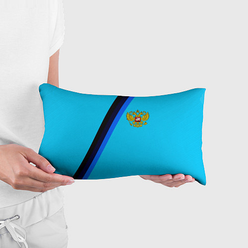 Подушка-антистресс Россия спортивная геометрия / 3D-принт – фото 3