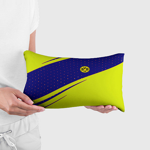 Подушка-антистресс Borussia logo geometry / 3D-принт – фото 3