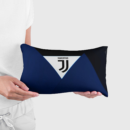 Подушка-антистресс Juventus sport geometry color / 3D-принт – фото 3