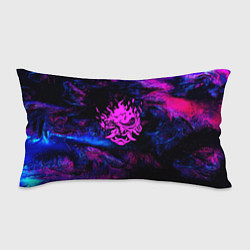 Подушка-антистресс Cyberpunk неоновые краски, цвет: 3D-принт