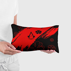 Подушка-антистресс Assassins Creed logo clewer, цвет: 3D-принт — фото 2