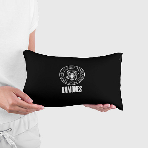 Подушка-антистресс Ramones rock logo / 3D-принт – фото 3