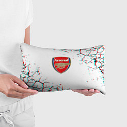 Подушка-антистресс Arsenal fc текстура, цвет: 3D-принт — фото 2