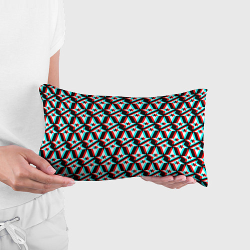 Подушка-антистресс Астралис глитч логотип / 3D-принт – фото 3