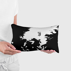 Подушка-антистресс Juventus smoke black fire, цвет: 3D-принт — фото 2