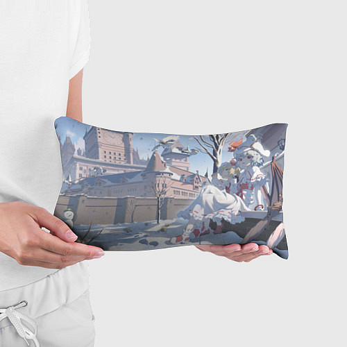 Подушка-антистресс Touhou Project Ремилия Скарлет Фландр Скарлет в зи / 3D-принт – фото 3