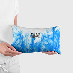 Подушка-антистресс Dead by april fire blue, цвет: 3D-принт — фото 2