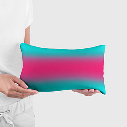 Подушка-антистресс Градиент текстура неон, цвет: 3D-принт — фото 2