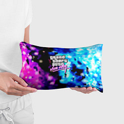 Подушка-антистресс Gta flame winter, цвет: 3D-принт — фото 2