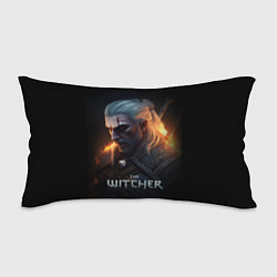 Подушка-антистресс The Witcher and fire, цвет: 3D-принт