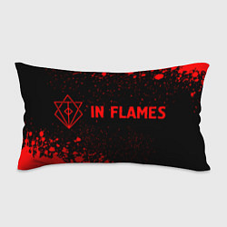 Подушка-антистресс In Flames - red gradient по-горизонтали, цвет: 3D-принт