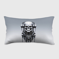 Подушка-антистресс Cool cyber skull - ai art fantasy, цвет: 3D-принт