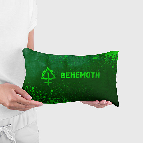 Подушка-антистресс Behemoth - green gradient по-горизонтали / 3D-принт – фото 3