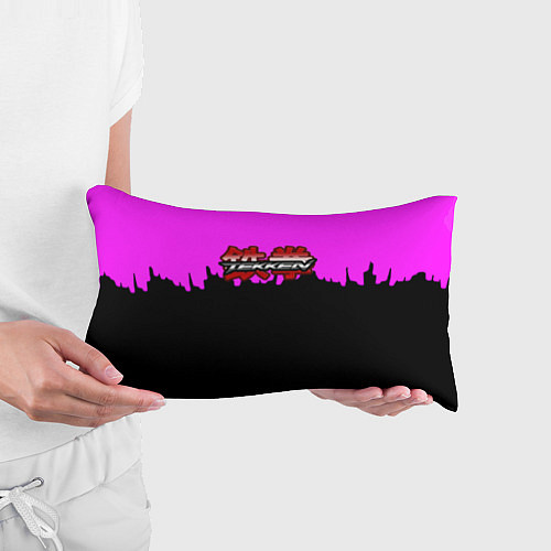 Подушка-антистресс Tekken розовая геометрия / 3D-принт – фото 3