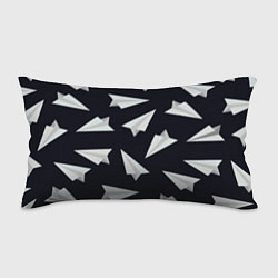 Подушка-антистресс Белый бумажный самолётик - Телеграм, цвет: 3D-принт