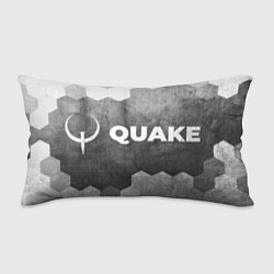 Подушка-антистресс Quake - grey gradient по-горизонтали, цвет: 3D-принт