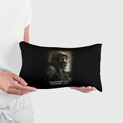 Подушка-антистресс Counter strike 2 спецназ, цвет: 3D-принт — фото 2