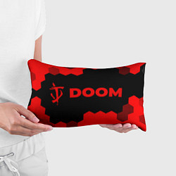 Подушка-антистресс Doom - red gradient по-горизонтали, цвет: 3D-принт — фото 2