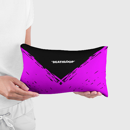 Подушка-антистресс Deathloop neon geometry / 3D-принт – фото 3