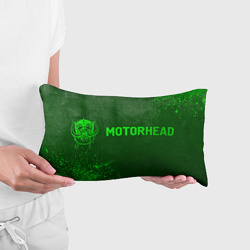 Подушка-антистресс Motorhead - green gradient по-горизонтали / 3D-принт – фото 3