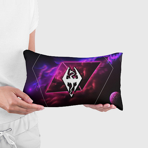 Подушка-антистресс The Elder Scrolls neon game / 3D-принт – фото 3