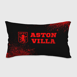 Подушка-антистресс Aston Villa - red gradient по-горизонтали, цвет: 3D-принт