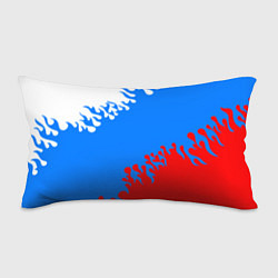 Подушка-антистресс Российская федерация - флаг, цвет: 3D-принт