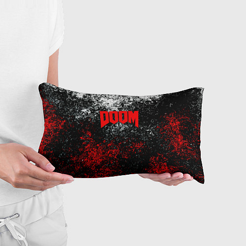 Подушка-антистресс Doom брызги красок / 3D-принт – фото 3