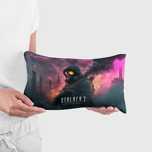 Подушка-антистресс Stalker 2 радиоактивный фон / 3D-принт – фото 3
