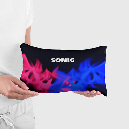 Подушка-антистресс Sonic neon flame / 3D-принт – фото 3