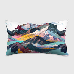 Подушка-антистресс Искусство гор, цвет: 3D-принт